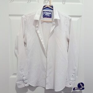 Zara slim fit men’s collared shirt -M